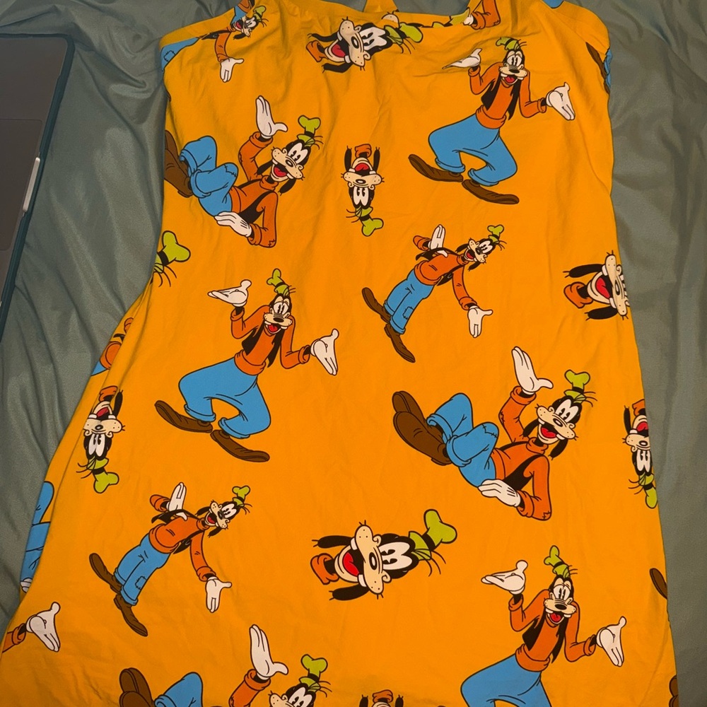 Outdoor Voices X Disney's Goofy Print Dress